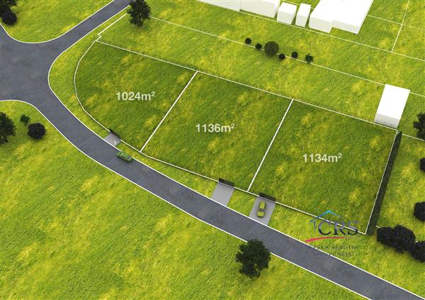 St. pozemek 3.296 m2, IS na hranici pozemku, Končice - Žiželice